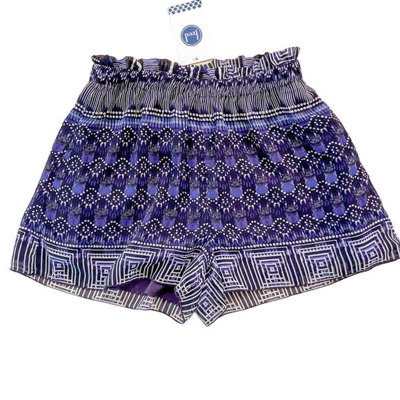 NEW Tart NWT Imogen Tie Dye Ikat Pull On Shorts, NWT, Size XS, MSRP $118 - Picture 3 of 11